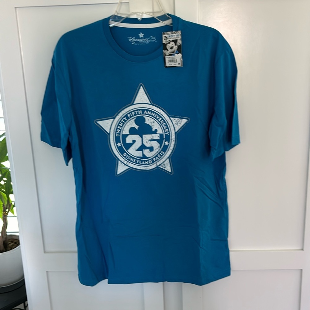 Disneyland Paris 25th Anniversary tee shirt